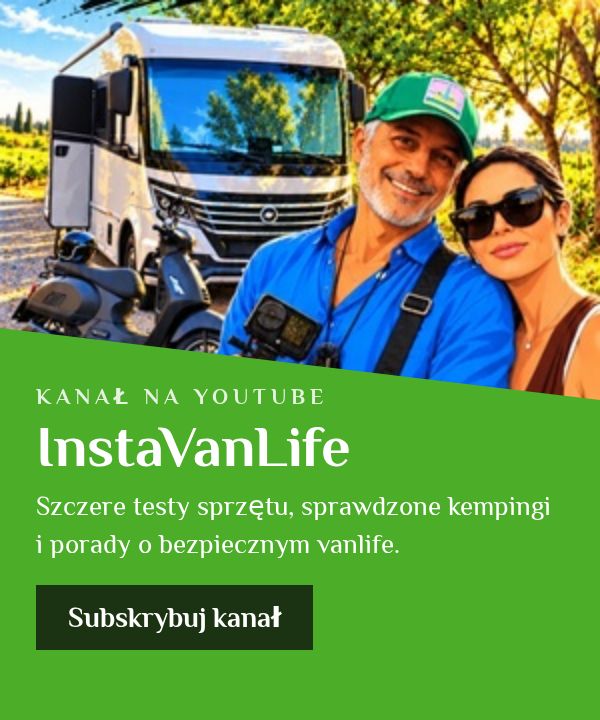 InstaVanLife – kanał o podróżach kamperem na YouTube